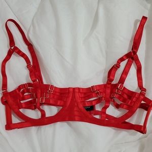 Sexy bondage bra like new 30D